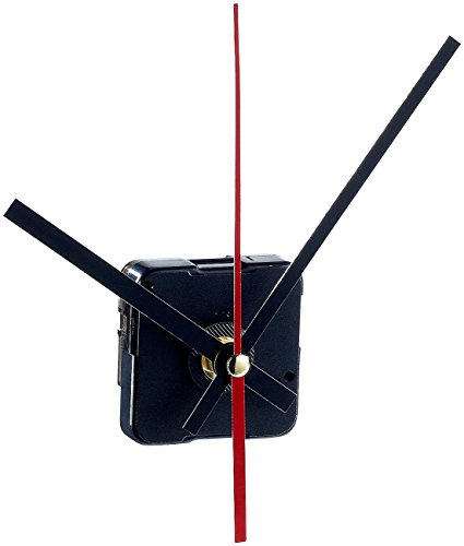 PREMIUM Quarz Uhrwerk mit 3x Zeigersatz Zeiger Uhr Wanduhr DEKO Bastler Ersatz - 2