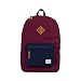 Produktbild Herschel Heritage Rugzak University Windsor Wine/ Peacoat/ Tan Synthetic Lth
