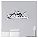 Produktbild wandaufkleber 3d schlafzimmer Wall Sticker 28" Aloha Hello Goodbye Hawaii Hibiscus Flower Wall Decal Sticker Art Mural Home Décor Quote