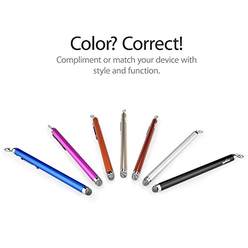 iPhone 6 Eingabestift, BoxWave® [EverTouch kapazitiver Stylus] Faser Spitze kapazitiver Stylus-Stift für Apple iPhone 6, Champagner Gold - 7
