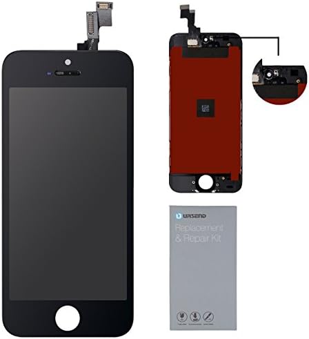 URSEND LCD Touch Screen Digitizer Assembly Screen Replacement Full Set for iPhone SE (Black)