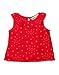 Beebay Infant-girl 100% Polyester Woven Star Print Ruffle Top (Red,0-3 Months) RS.357.00