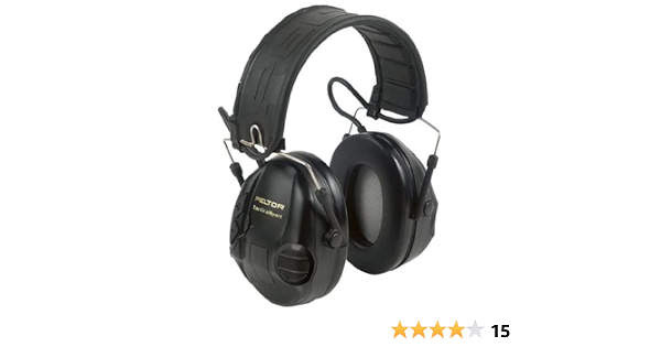 Peltor Sporttac Electronic Hunting Ear Muff Sport Tac Black \u0026 Red :  Amazon.it: Sport e tempo libero