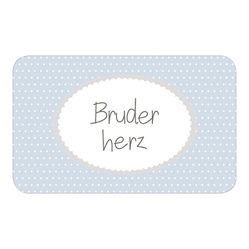 Mea Living Brettchen Melamin BRUDERHERZ