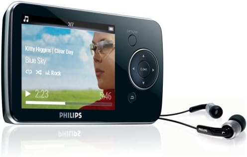 Philips GoGear Opus 8GB MP3 and Video Player with 2.8 Inch LCD (works with BBC iPlayer)