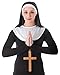 Produktbild Damen Verkleidung Kostümparty Religiös Guimpe Ungezogen Nonne Weihnachten Set Kopfstück Kragen