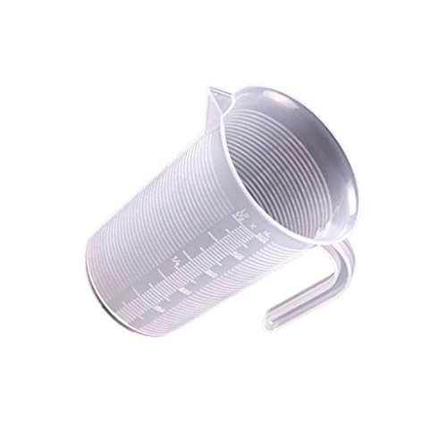 Generic Durchsichtigen Kunststoff Küche Messbecher Flüssigkeit Skala Messbecher – Klar, 500ml - 6