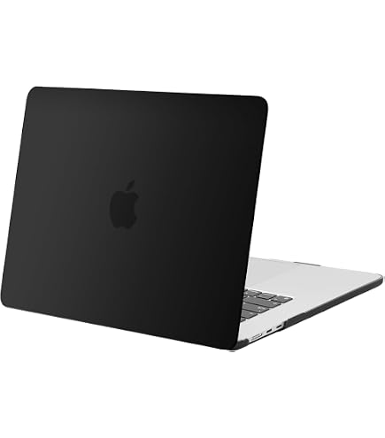 DONGKE Hartschale Für MacBook Air 15 Zoll (2023-2025, M2/M3/M4) – Transparent, Mit Tastaturabdeckung & Schutzfolien