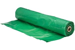JUST THE JOB SUPPLIES Green Vapour Check Barrier - 125 Micron (mu) | 2.5m Width | Various Lengths Moisture Control Layer (10 Metres)