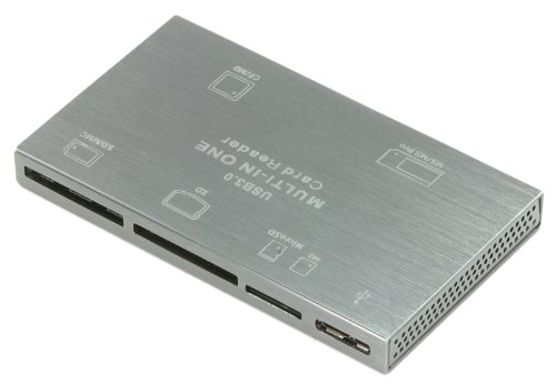 eKit USB 3.0 Kartenleser für SD/MMC, Micro SD, XD, M2, MS/MSPRO und CF/MD - 3