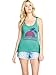 Brave Soul Printed Vest In Jade Size 12