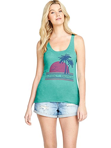 Brave Soul Printed Vest In Jade Size 12
