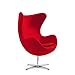 Produktbild Vivol Das Ei – Egg Chair – Designklassiker mit Einzigartiger Form - Rot