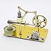 Price comparison product image Mini Hot Air Stirling Engine Model Generator Motor Steam Power Educational Toy
