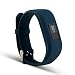 Produktbild Transer® Kompatibel Für Garmin Vivofit 3 Watch Ersatz Uhrenarmbänder+ Buckle Sport Weiche Silikagel Uhrenarmband Langlebig Bügel Armband für Uhren Uhr Länge 17-22CM (Marine)