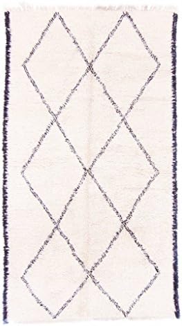 Kilim Moroccan Berber rug Beni Ourain 240 x 155 cm