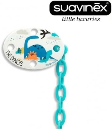 SUAVINEX "LITTLE LUXURIES" Nr. 3150731 - 1x Clip Holder for Pacifier Soother Dummy/ WHITE (One Size)