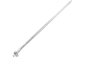 Veemoon 19inch Earth Rod, Iron Grounding Rod Grounding Electrode Ground Spike Pole Electric Ground Kit for Electric Fences, Antennas and Satellite Dishes (25mm)