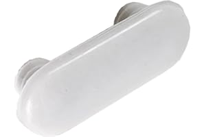 IFINGER Tapa tapón tope compatible con Roca AI0009100R - Kit 2 uds Blacco original ovalado 37X12 Recambio para tapas Roca