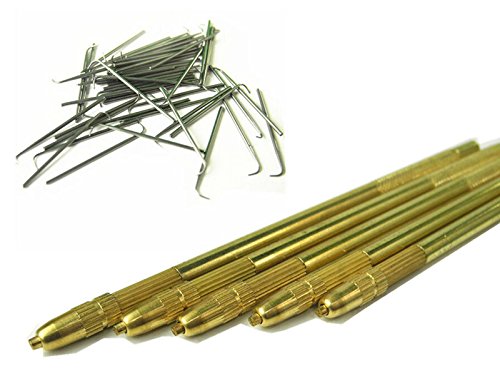 Ventilación Alemania aguja para hacer o la reparación de encaje peluca o frontal encaje peluca