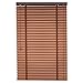 Produktbild Jalousien Massivholz Büro Badezimmer Arbeitszimmer Wohnzimmer Schlafzimmer Schattierung Hubrollo Multi-Size optional Schatten (Farbe : Brown, größe : 130x250cm)