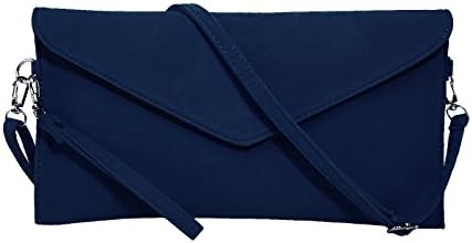 Jieway Women's Faux Suede Clutch bag shoulder Handbag messenger envelope bags