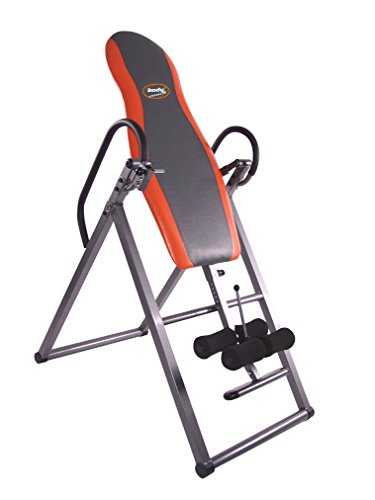 body coach Schwerkrafttrainer 28550 – Inversionsbank Rückentrainer verstellbarer Neigungswinkel Inversionstisch mit Sicherheitsgurt klappbar – 147-198 cm Größe bis 100 kg belastbar - 5