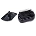 Well-Goal 1pcs Compact Styler Hair Brush,Brown