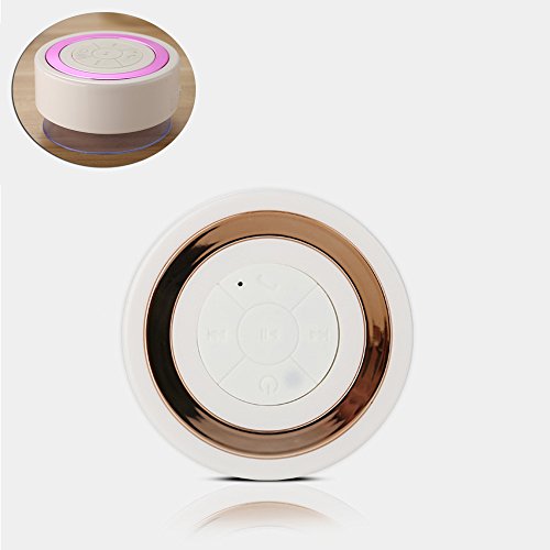 SinHan HD wasserdichte Bluetooth-Lautsprecher, Bluetooth-Lautsprecher, drahtlose Bad Sauger Mini kleine Lautsprecher Telefon Auto Bass tragbaren Lautsprecher (Farbe zufÃ¤llig)