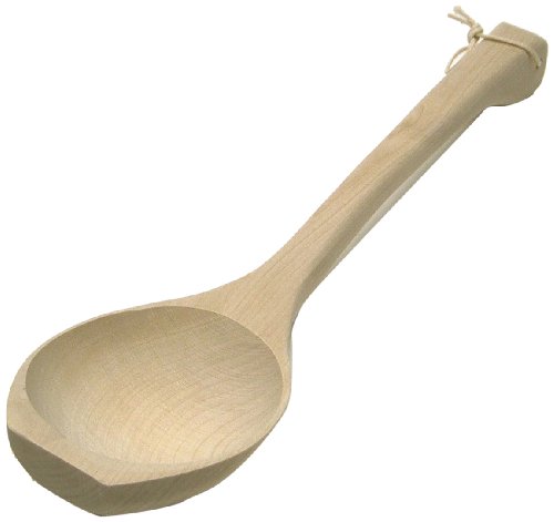 Interline 140010106 Sauna Aufgusslöffel aus Abachiholz