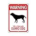 Produktbild aqf527907 Achtung Gelb Lab Dog Pet Animal Schild Metall Schilder Aluminium Achtung Schilder Hinweisschild Metall Weißblech Plakette Yard Schild 8 x 12 71