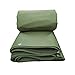 Produktbild Plane Grüne Heavy Duty Tarp, wasserdicht und staubdicht Silikon Canvas, für LKW, Auto, Zelt, Boot oder Pool Cover (größe : 3 m x 4 m)