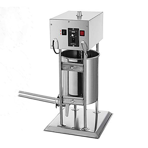 Preisvergleich Produktbild HYLH Elektrische Wurstfüller Wurstfüllmaschine Wursthersteller Vertikale Fleischwolf Handelsqualität (15L 33LB)