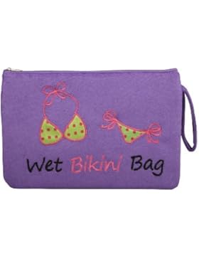 Capelli New York Bikini-Tasche 'Wet Bikini One', Groesse:OS, farbe:purple combo