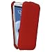 Produktbild igadgitz u1674 ECO LEDER Flip Case Tasche Cover für Samsung Galaxy S3 III I9300 Android Smartphone – Rot