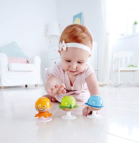 Hape- Instrument de Musique en Bois Premier Age-Tourne en Rond, E0330 – Image 3
