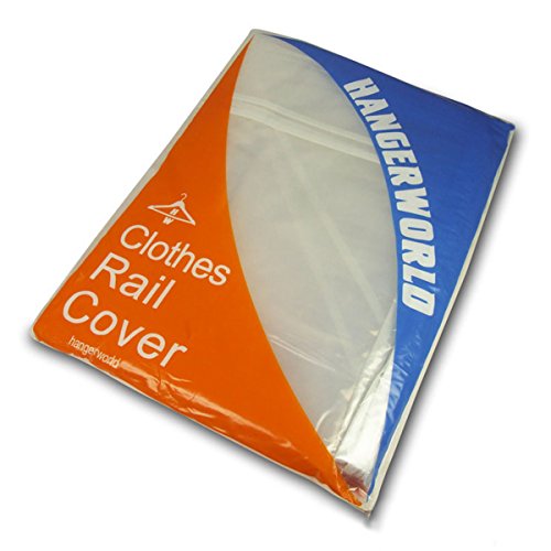 Transparente Abdeckung und Staubschutz für Kleiderständer, Kleiderstange ist seperat erhältlich – 183cm – Hangerworld - 3