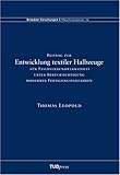 Image de Beitrag zur Entwicklung textiler Halbzeuge für Faserverbundwerkstoffe unter Berücksichti