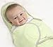 Soothetime Snooze Swaddle Blanket (Blue Polka Dots, 0-3 Months)