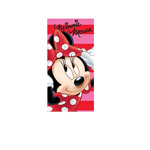 Preisvergleich Produktbild Minnie Maus - Bow Strandtuch (Premium Baumwolle)