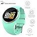 Produktbild Smartwatch,Zeerkeer Armband Uhr Herzfrequenz/Blutdruck/Blutsauerstoffüberwachung Wasserdicht IP67 Facebook/Twitter/Whatsapp Fitness trackers (Grün)