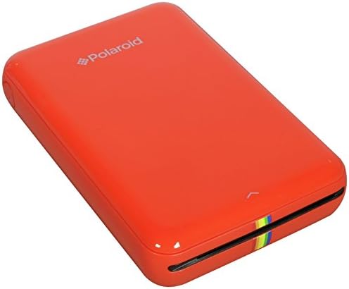 Polaroid ZIP Mobile Printer with ZINK Zero Ink Printing Technology - Compatible with iOS &amp; Android Devices - Red