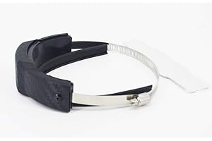 Oldbones Motorbike Motorcycle Exhaust Slider Protector In Round Black