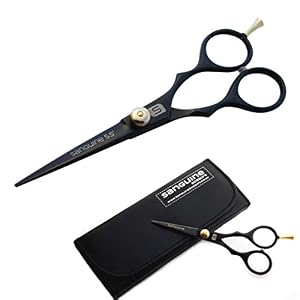 Professional Hair Scissors, Japanese Convex Hair Cutting Blades, Hairdressing Scissors Suitable for All Hair Types. 5.5…