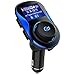 Produktbild FM Transmitter, Bluetooth KFZ Wireless Radio Adapter mit Mikrofon, 2 Auto USB Ladegerät (5V/2,1A Ausgang), 3,5mm AUX-Eingang mit 1,4-Zoll-Display,TF Karte Slot