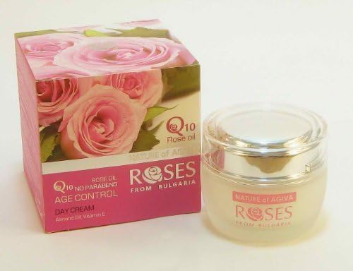 Age Control Day Cream Roses Q10 with Rose Oil and Vitamin E 50 ml