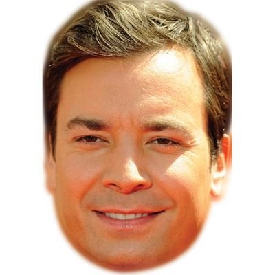 Preisvergleich Produktbild Celebrity Cutouts Jimmy Fallon Maske aus Karton