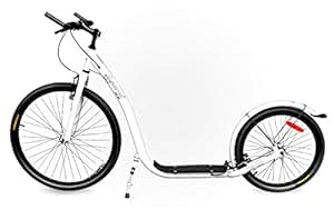 City Dog Scooter Master XL 26 Inch/20 Inch White Scooter Dogscooter