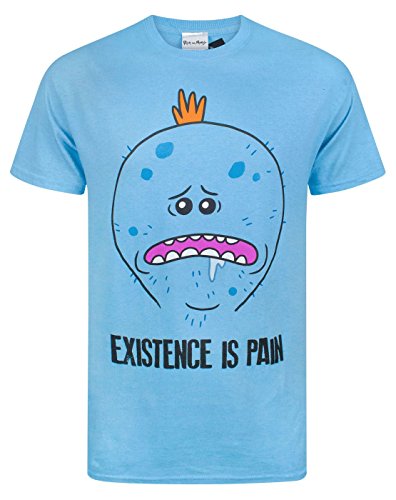 Rick and Morty Meeseeks Existence Is Pain Men'S T-Shirt (L)