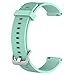 Produktbild Altsommer Uhrenarmband 6 Farben für Suunto3 Fitnes Armband Streifen Silikon Sportarmband Uhrenarmband mit Edelstahl Schnalle Armband Schnellverschluss Ersatzband für Damen Herren (Mint Grün)